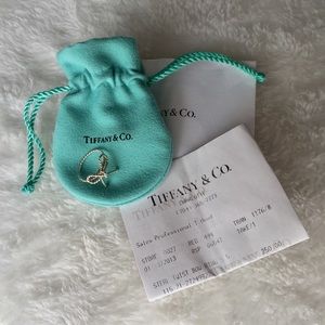 🌷 Tiffany & Co. Sterling Twist Bow Ring